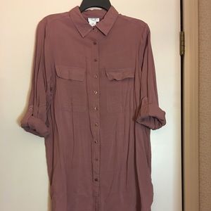 Ladies long sleeves dress shirt